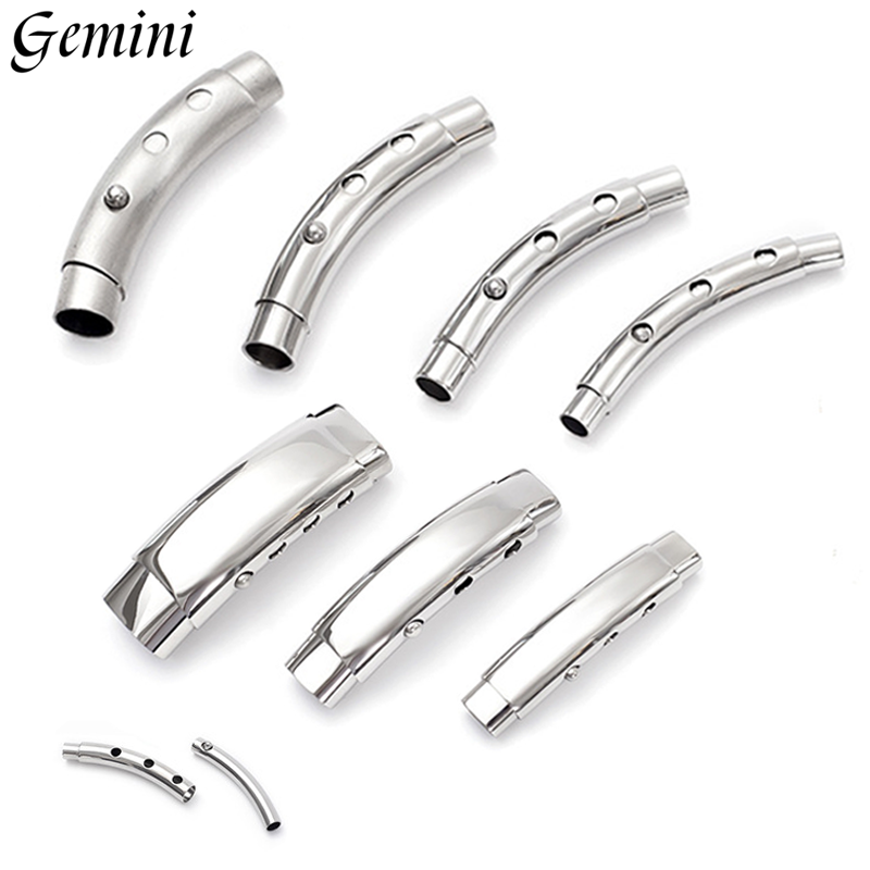 Leatherwork Diy - 5Pcs Adjustable Stainless Steel Bayonet Clasps