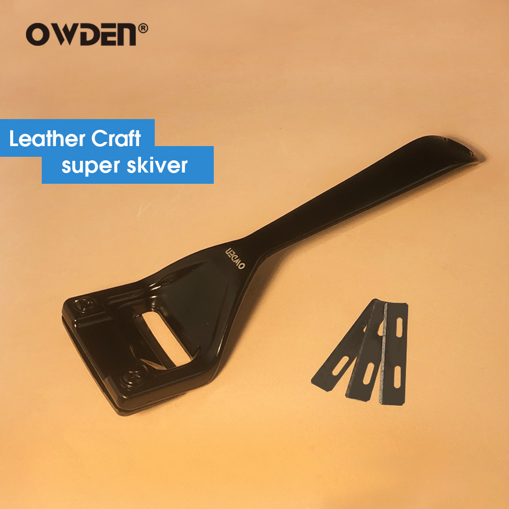 Leatherwork Knives - OWDEN Leather Thinning Knives ( Safety