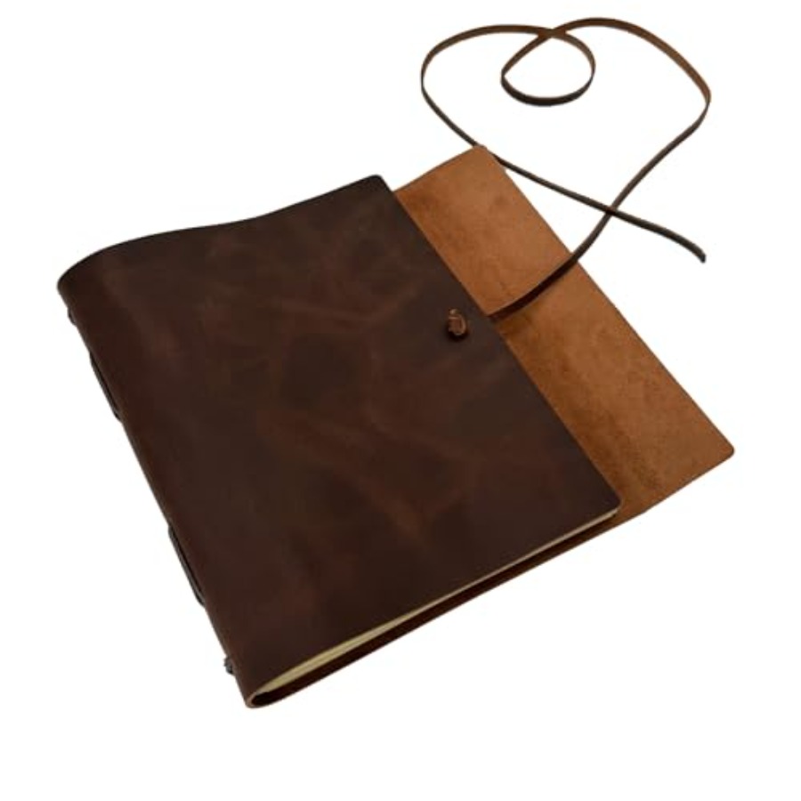 Large Notebook Journal - Genui - đánh giá và giá Leatherwork Journal