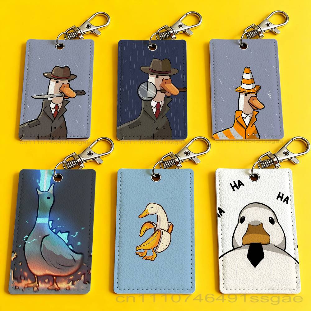 Cartoon Cute Goose Duck Badge  - đánh giá và giá Leather Works