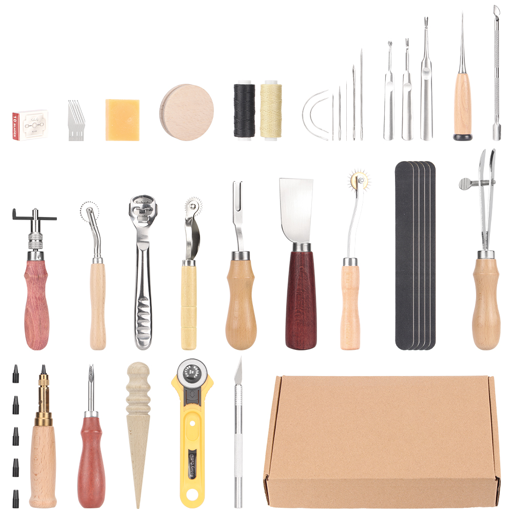 Leather Sewing Tools Kit Stitc - đánh giá và giá Groover Stitching Tool