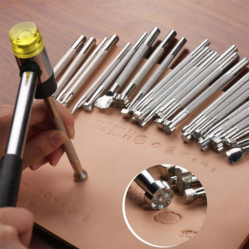 20pcs Leather Seal Carving Too - đánh giá và giá Leather Stamp Set