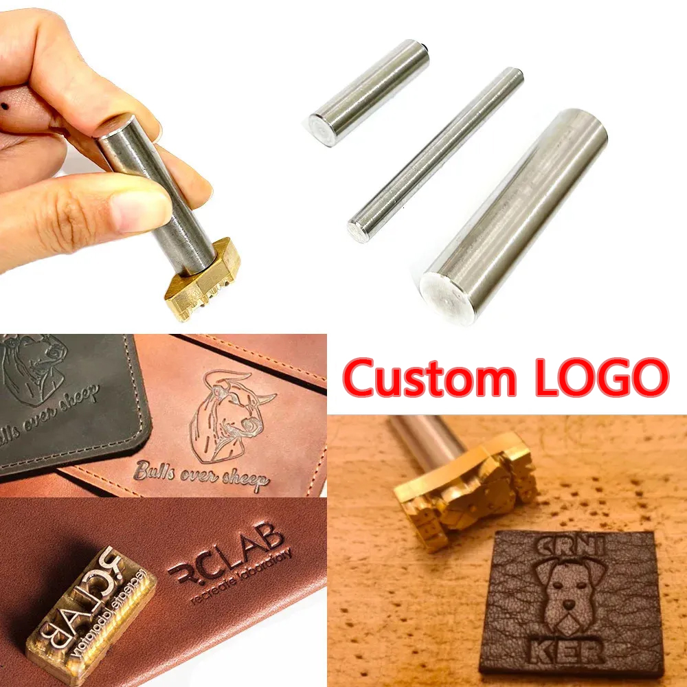 Custom LOGO Hammering Brand Ir - đánh giá và giá Leatherwork Hand Press