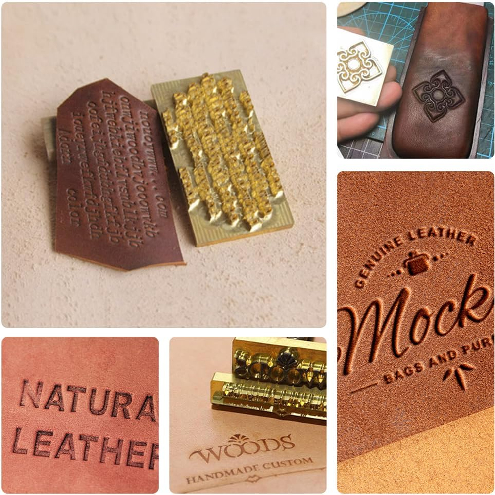Custom LOGO Hammering Brand Ir - đánh giá và giá Leatherwork Hand Press