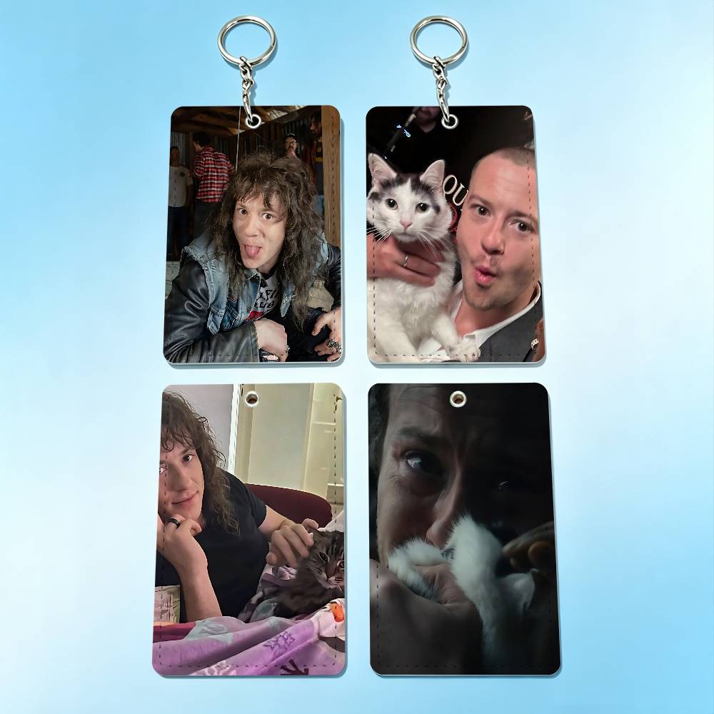 actor J-Joseph Quinn Cat Badge - đánh giá và giá Leather Works