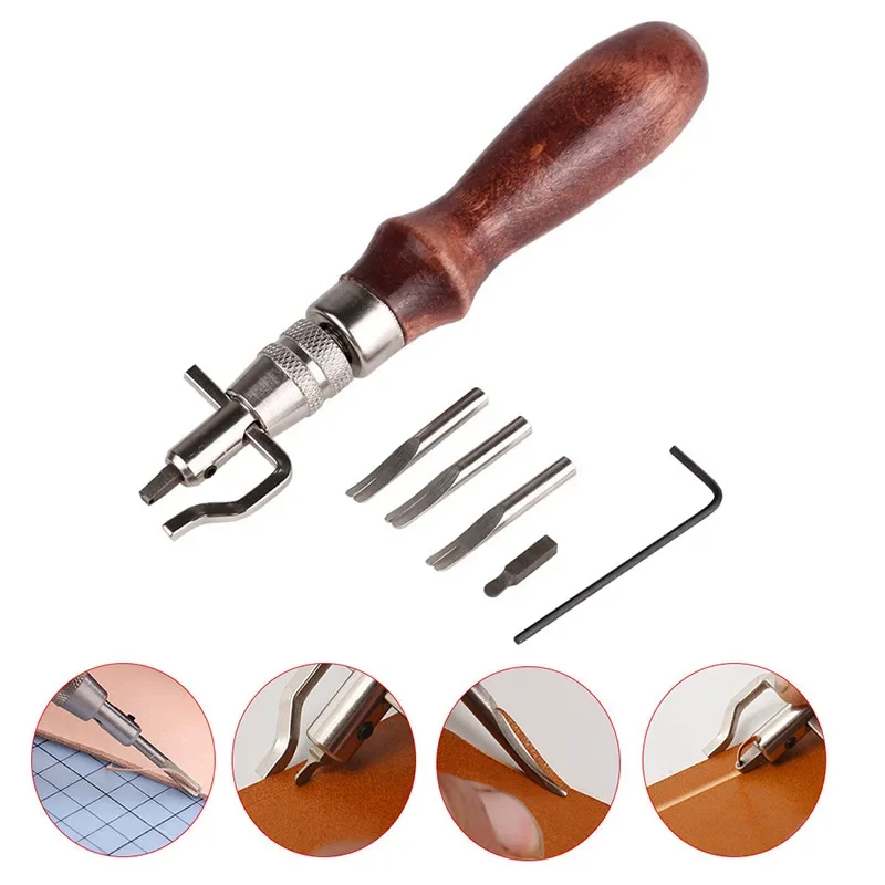 7 in 1 Pro Adjustable Leather  - đánh giá và giá Leather Edge Beveler