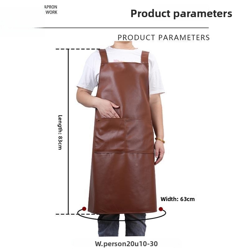 Adult Soft Leather Apron Water - đánh giá và giá Leatherwork Apron