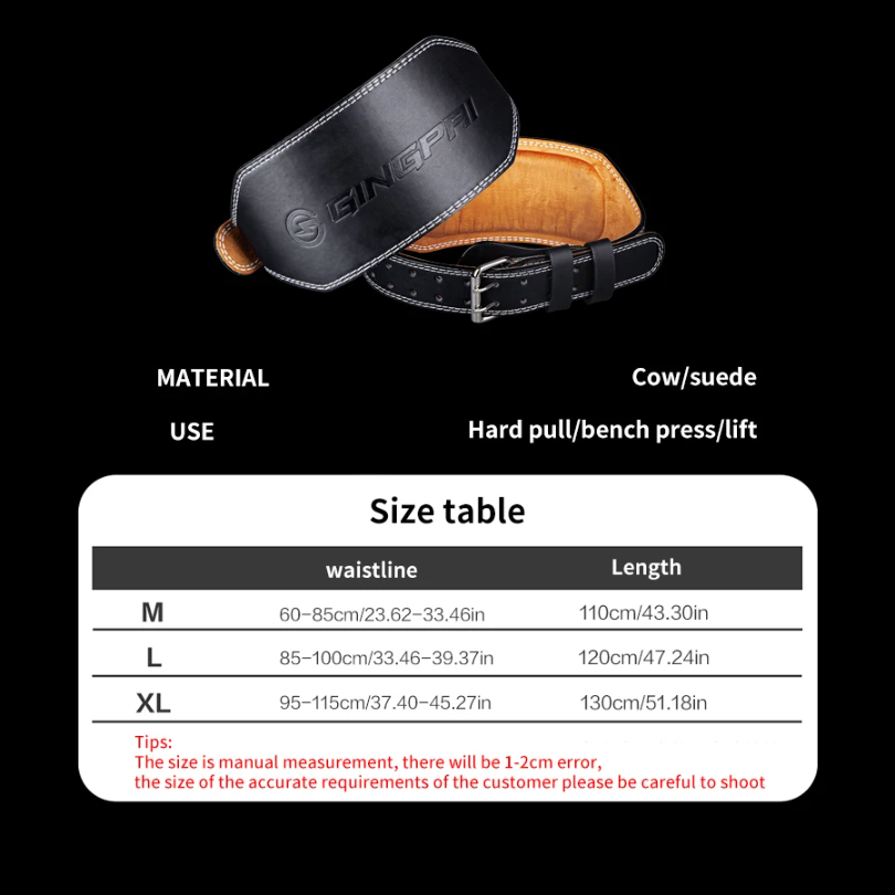 Weight Lifting Belts 15cm Widt - đánh giá và giá Leather Workout Belt