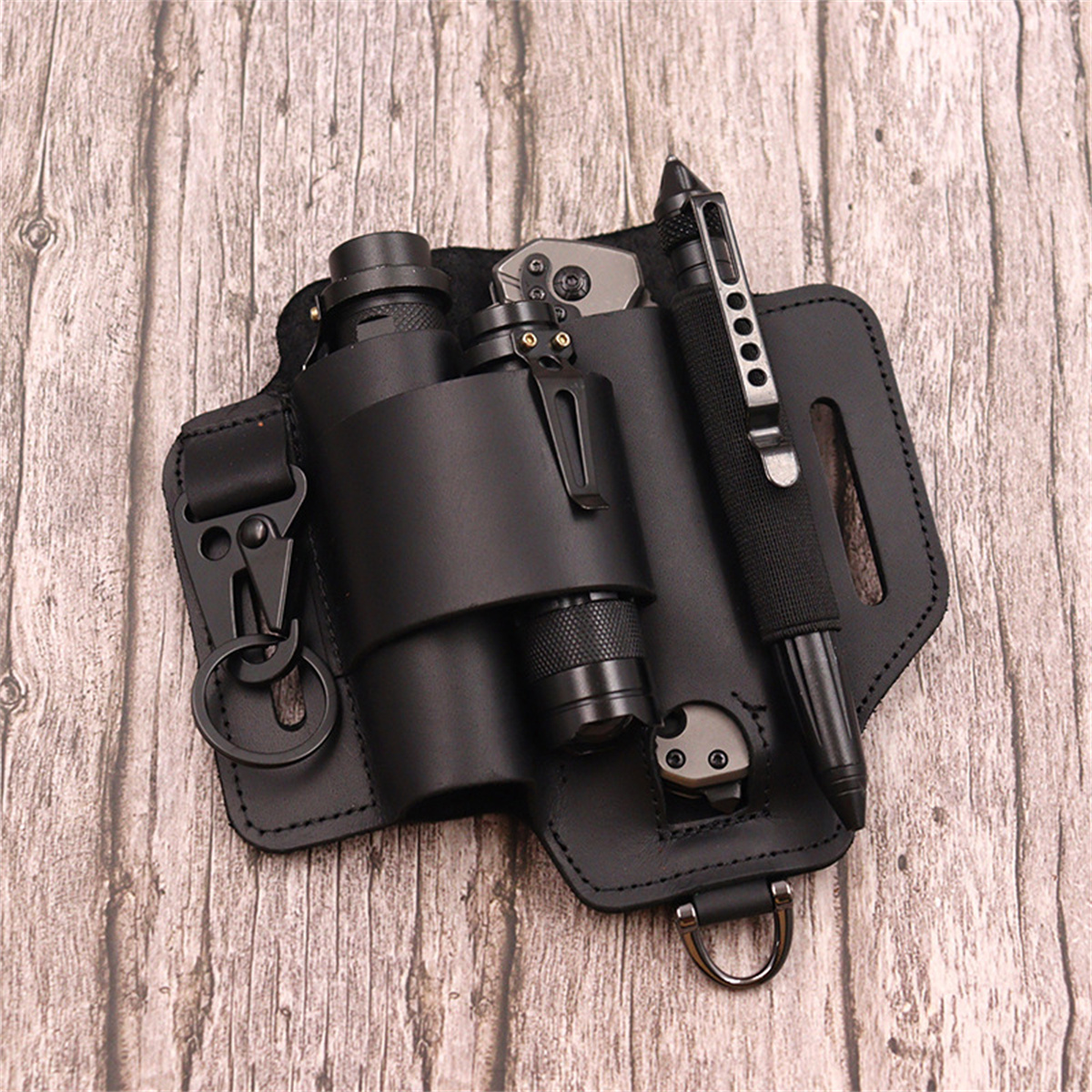 EDC Tactical Tool Holster Wild - đánh giá và giá Leatherwork Knives