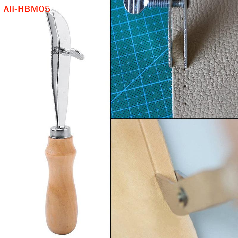 (HB05)Adjustable Leather Edge  - đánh giá và giá Groover Stitching Tool