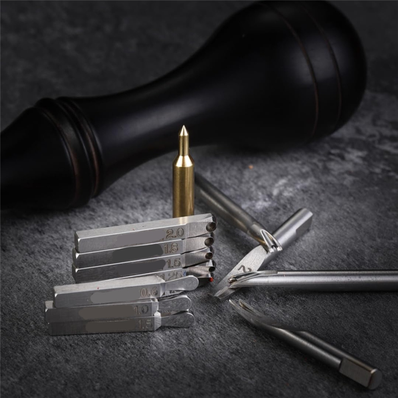 YWDZ-6 In 1 Leather Groover To - đánh giá và giá Groover Stitching Tool