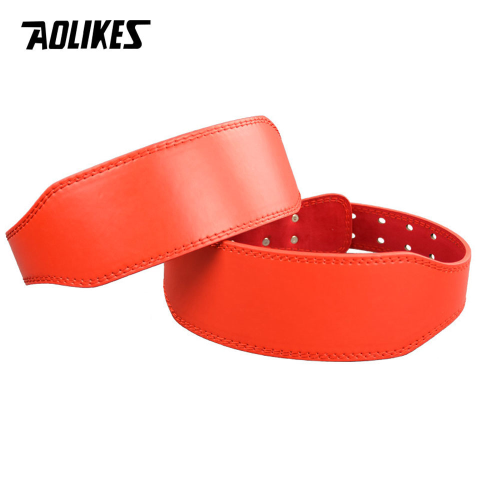 AOLIKES New Wide Weightlifting - đánh giá và giá Leather Workout Belt
