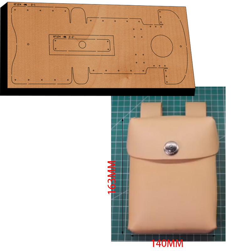 New Japan Steel Blade Wooden D - đánh giá và giá Leatherwork Knives