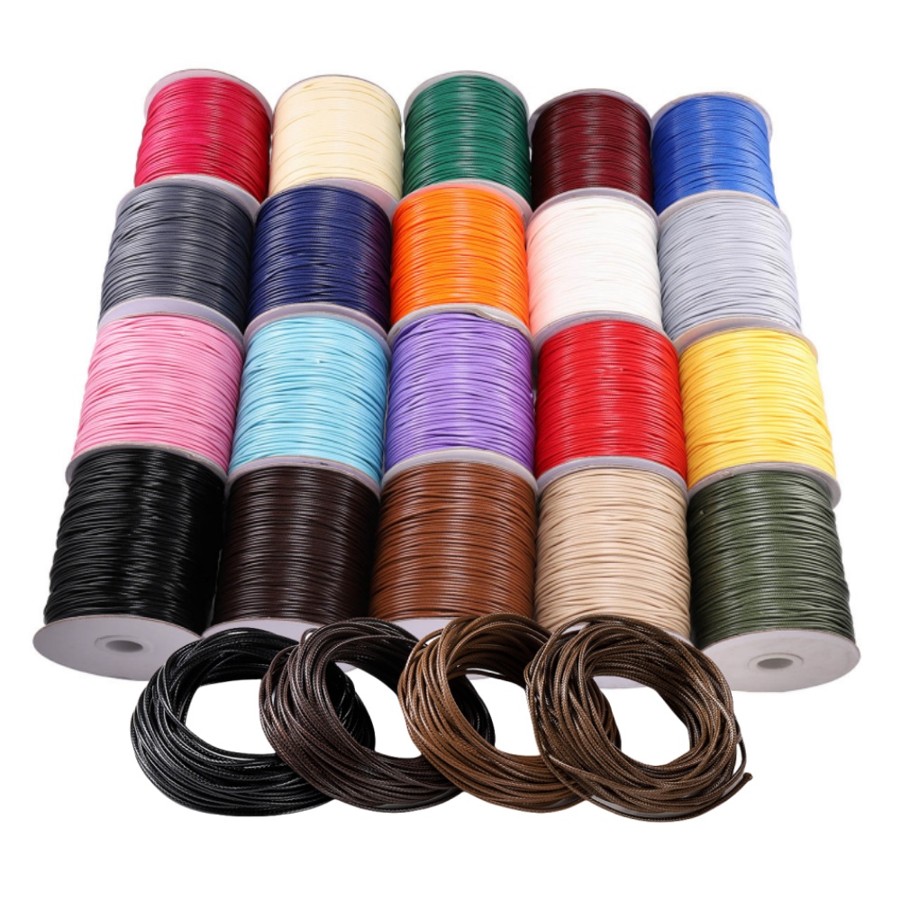 10M/Lot 0.5-2.5mm Leather Line - đánh giá và giá Leatherwork Diy