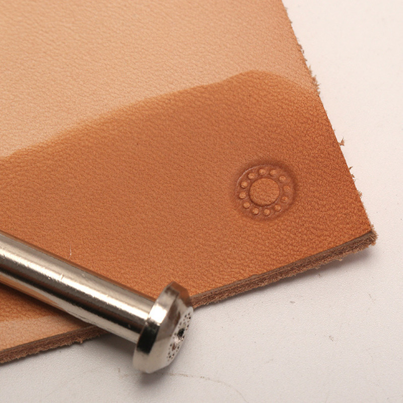 1Pcs DIY Leather Craft Alloy M - đánh giá và giá Leather Stamp Set