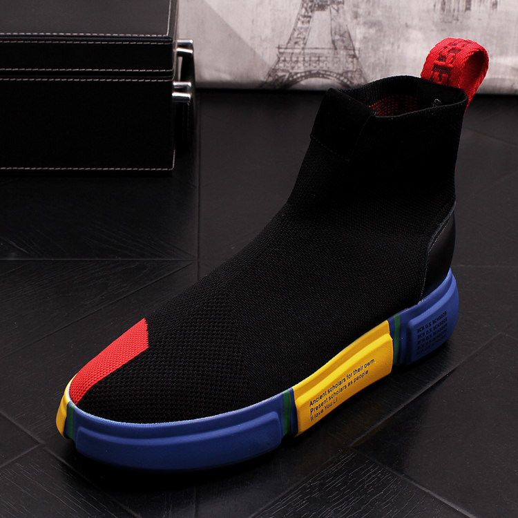 2026 New Men's Black Sock Snea - đánh giá và giá Leather Work Boots