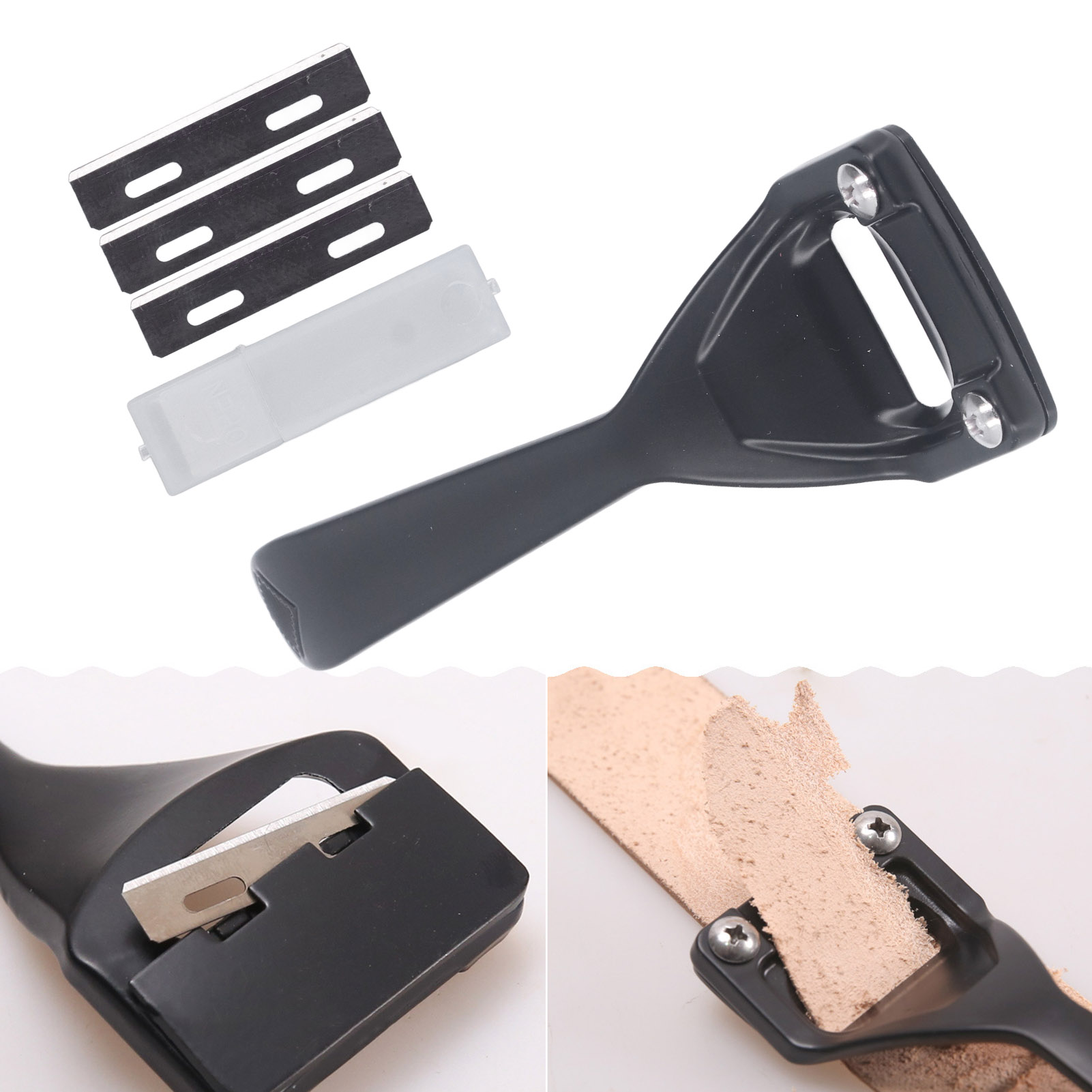 Leather Skiving Knife 3 Blades - đánh giá và giá Leather Edge Beveler