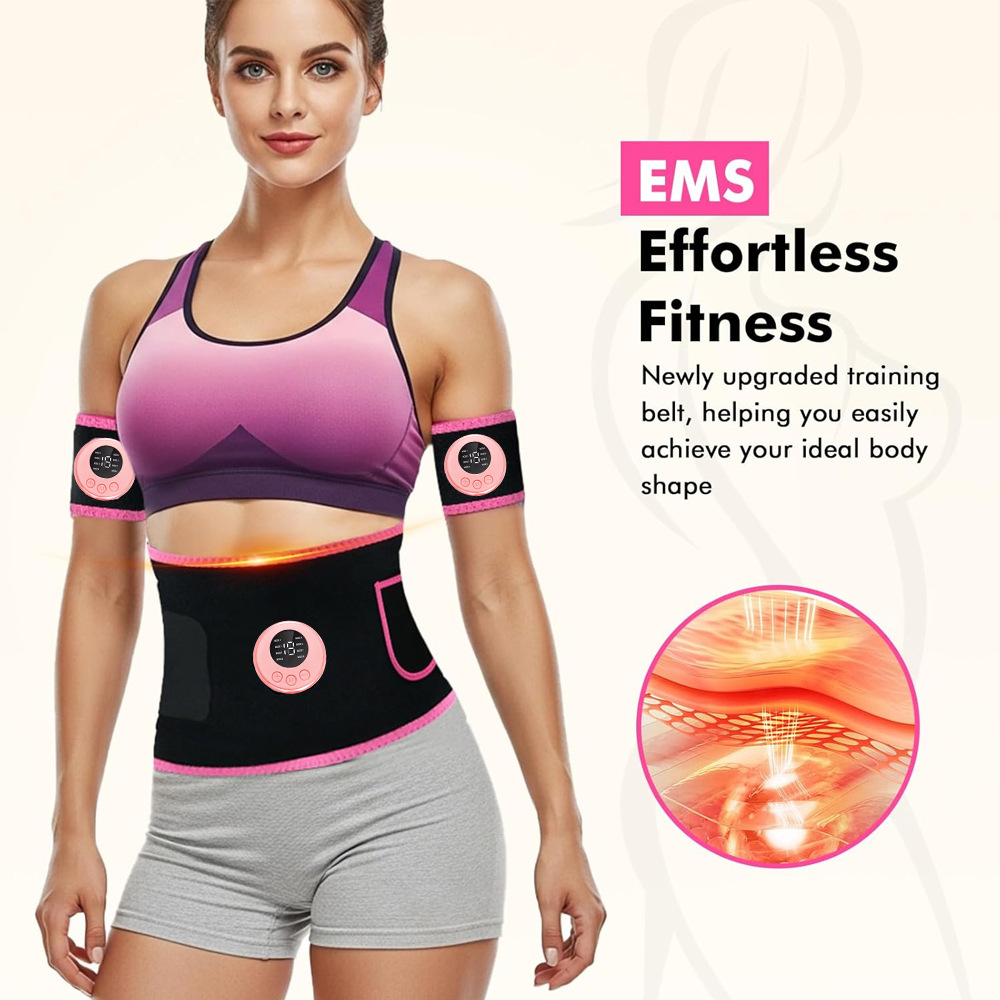 EMS Muscle Stimulator - Ab Tra - đánh giá và giá Leather Workout Belt