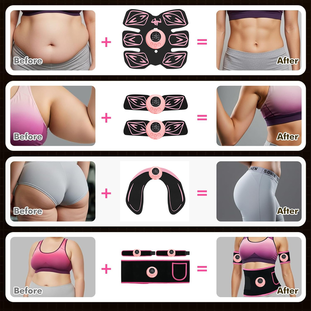 EMS Muscle Stimulator - Ab Tra - đánh giá và giá Leather Workout Belt