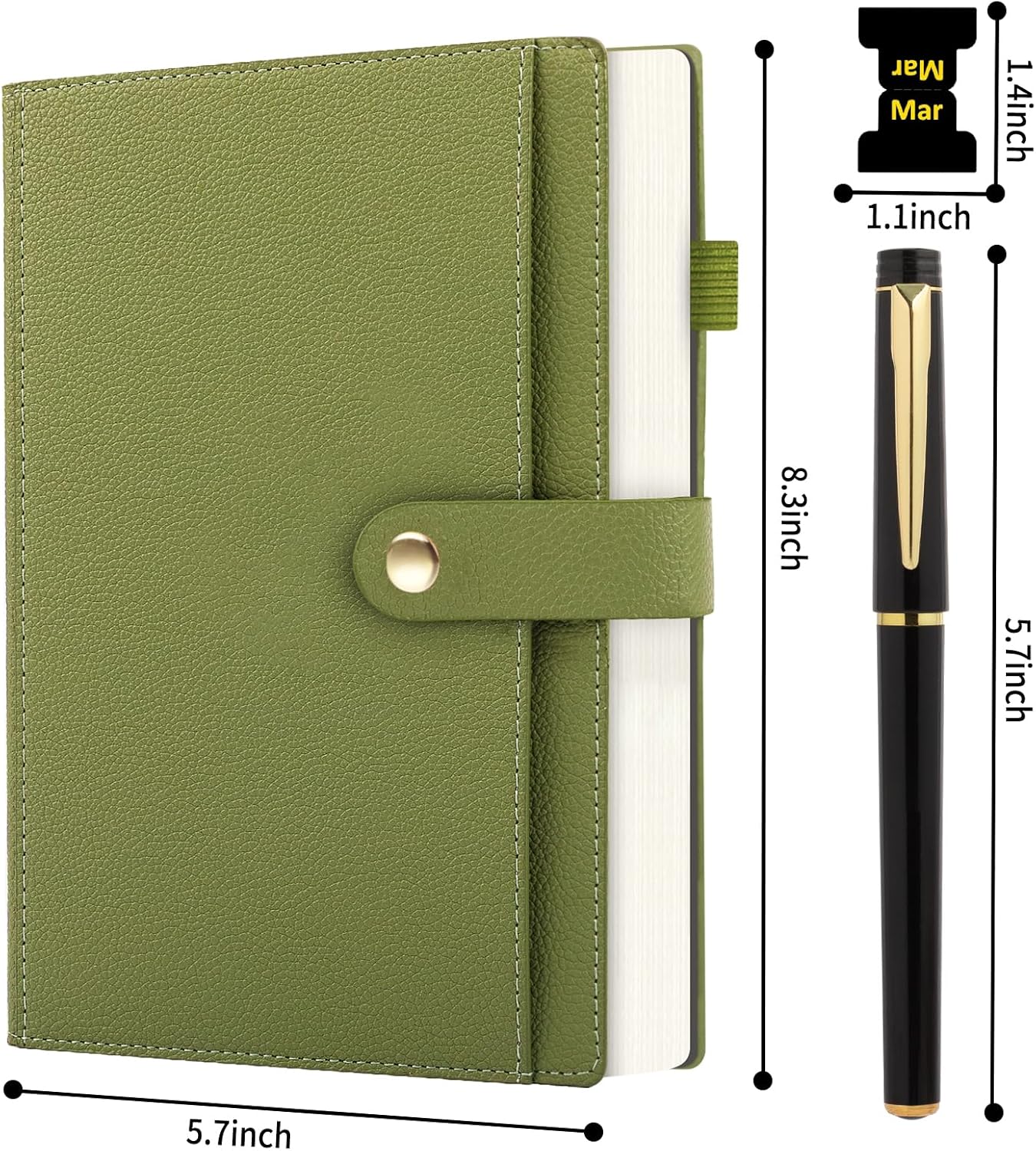 A5 Lined Leather Journal Noteb - đánh giá và giá Leatherwork Journal