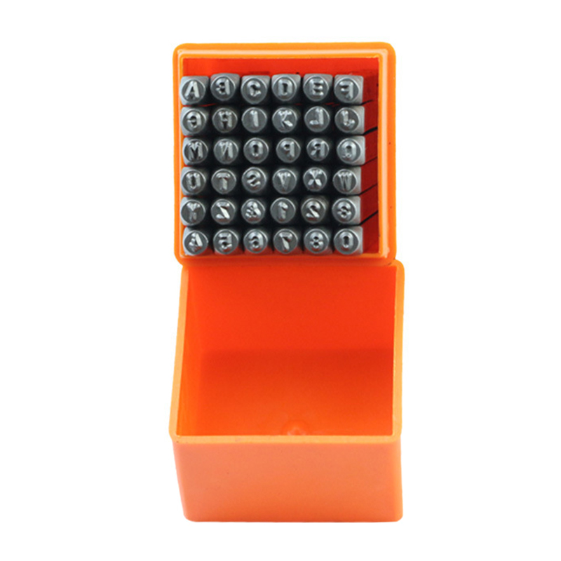 36 Pcs Punch Stainless Steel L - đánh giá và giá Leather Stamp Set