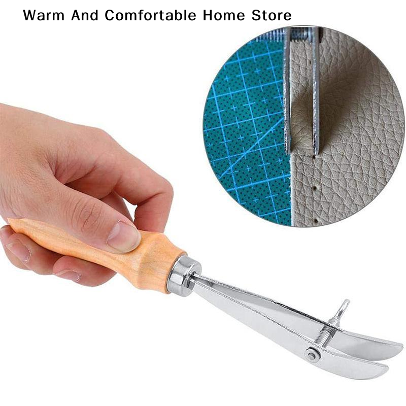 Adjustable Leather Edge Groove - đánh giá và giá Groover Stitching Tool