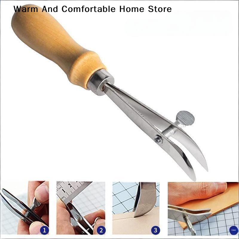 Adjustable Leather Edge Groove - đánh giá và giá Groover Stitching Tool