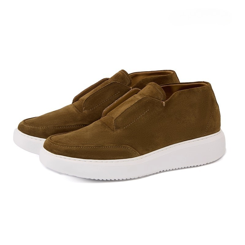 Men Skate Shoes Genuine Leathe - đánh giá và giá Leather Work Boots