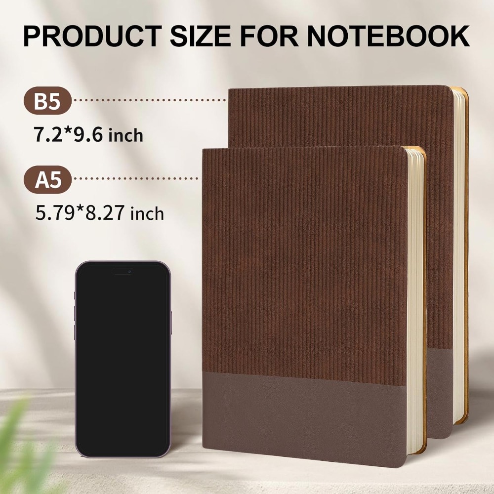 A5 PU Leather Lined Journal No - đánh giá và giá Leatherwork Journal