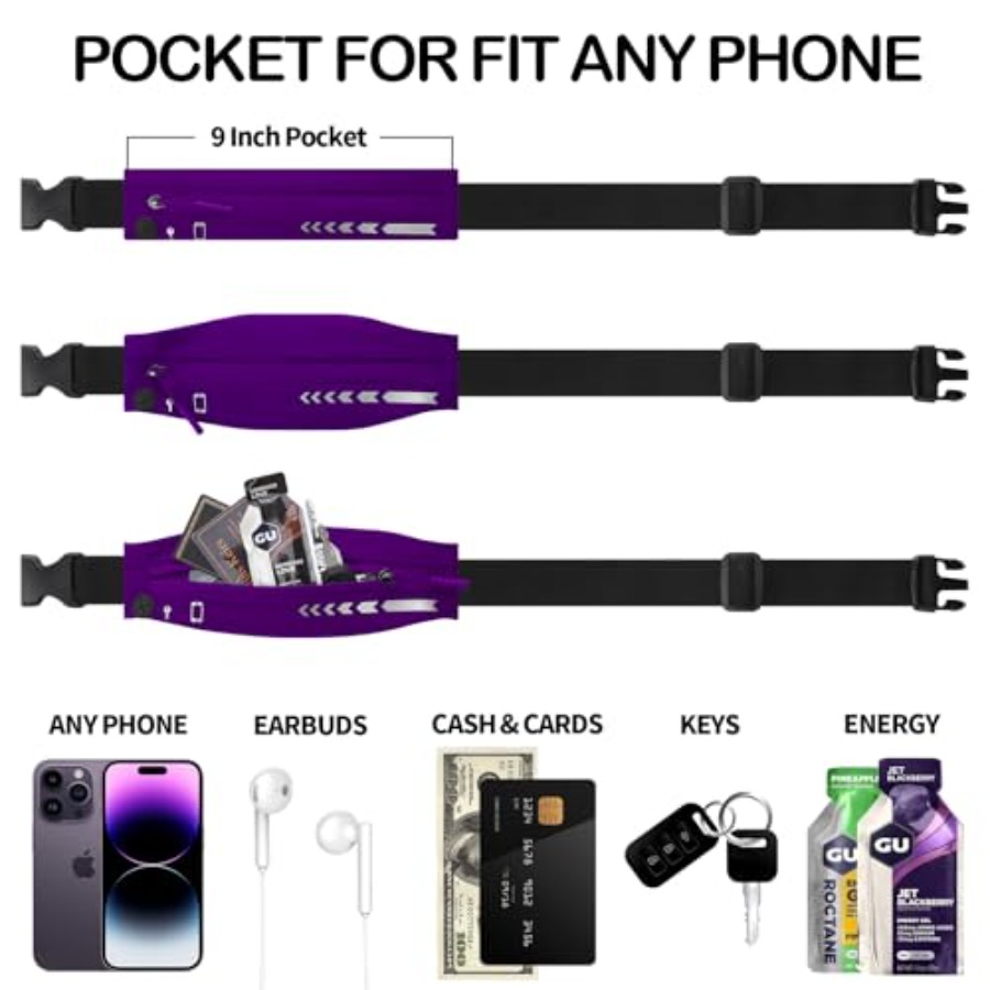 Slim Running Belt for Women Me - đánh giá và giá Leather Workout Belt