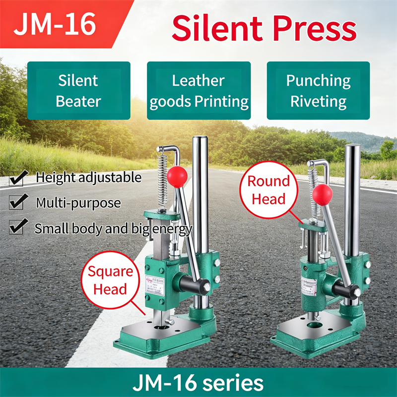 JM-16 Manual Press Silent Hand - đánh giá và giá Leatherwork Hand Press