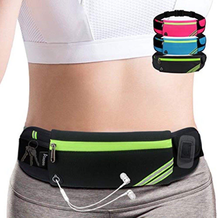 Slim Running Belt Fanny Pack,  - đánh giá và giá Leather Workout Belt