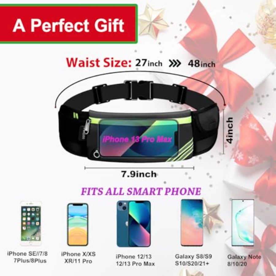 Slim Running Belt Fanny Pack,  - đánh giá và giá Leather Workout Belt