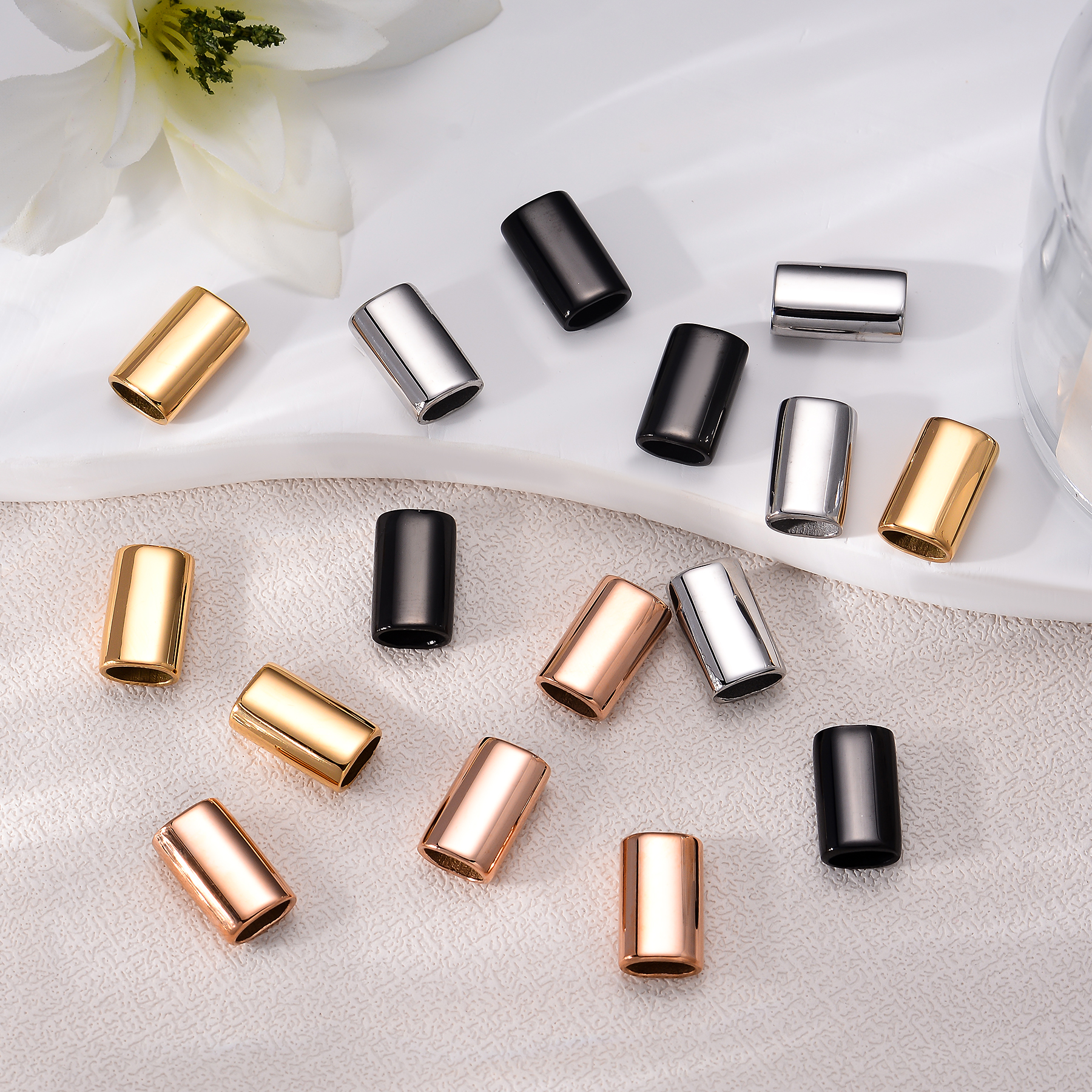 6PCS Stainless Steel Charm Sli - đánh giá và giá Leatherwork Diy