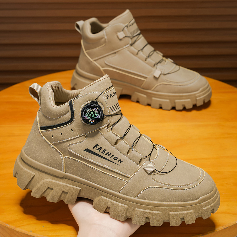 2025 Mens Boots Casual Shoes W - đánh giá và giá Leather Work Boots