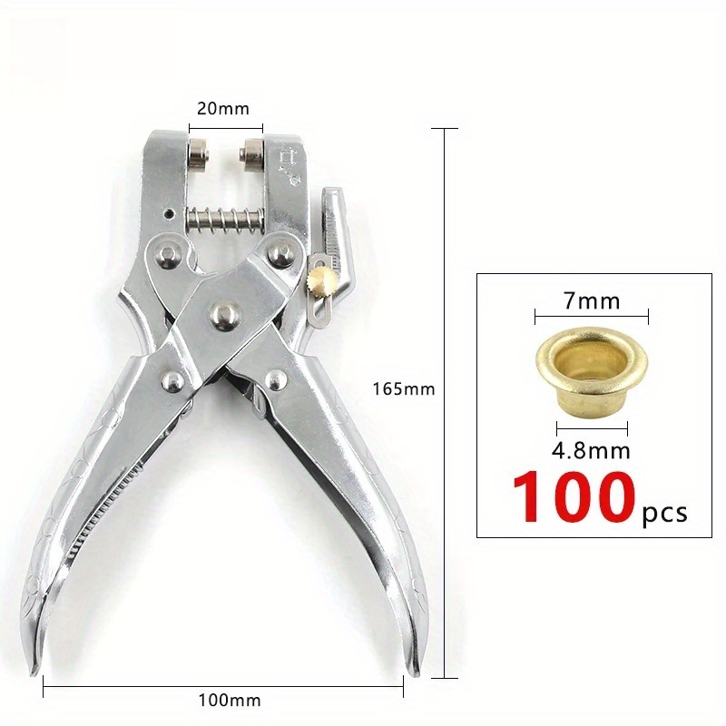 101Pcs Dual-Purpose Tool Gromm - đánh giá và giá Leatherwork Hand Press