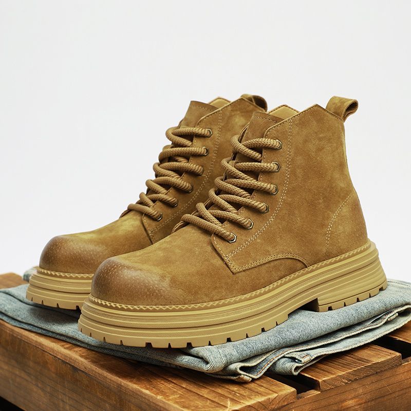 High Quality Men Ankle Boots F - đánh giá và giá Leather Work Boots