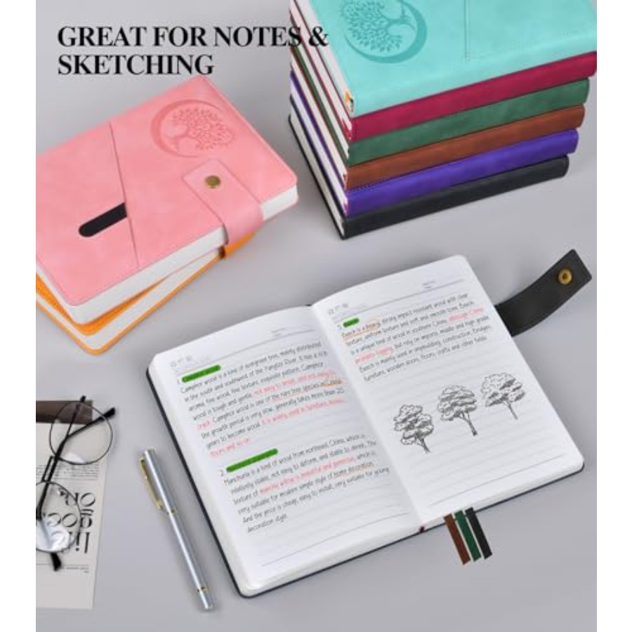 Lined Journal Notebook for Men - đánh giá và giá Leatherwork Journal