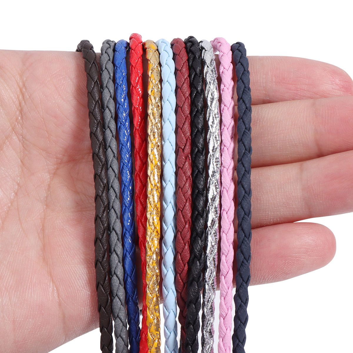 10Yards 3mm Braided Genuine Le - đánh giá và giá Leatherwork Diy