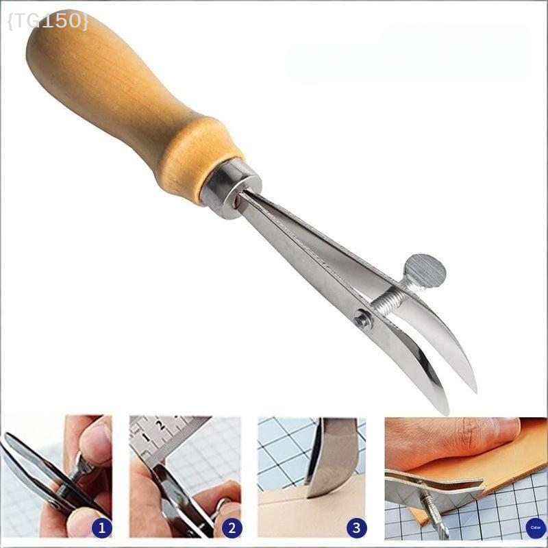 【TG150】Adjustable Leather Edge - đánh giá và giá Groover Stitching Tool