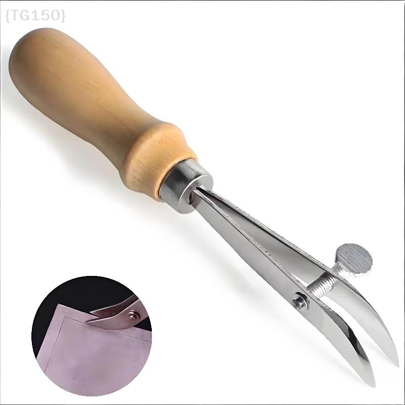 【TG150】Adjustable Leather Edge - đánh giá và giá Groover Stitching Tool