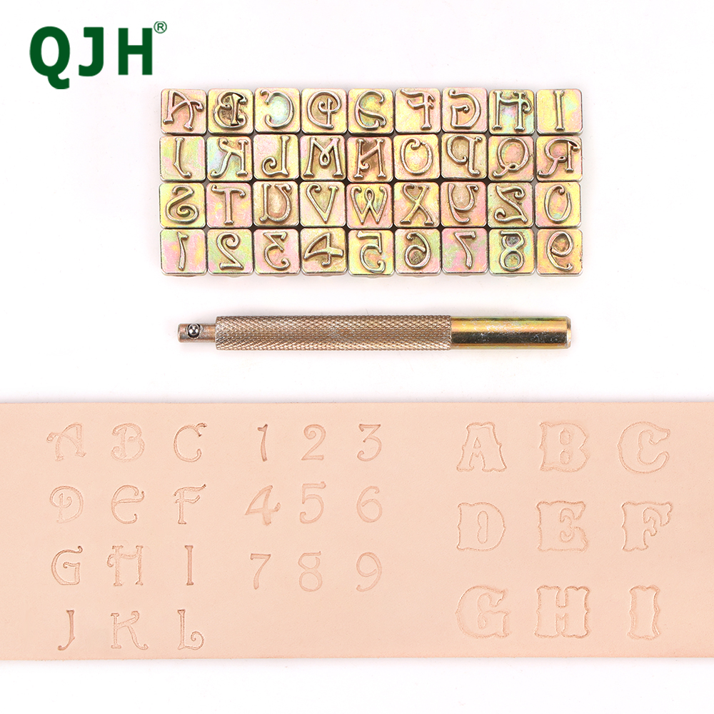 Craftsman Letter and Number St - đánh giá và giá Leather Stamp Set
