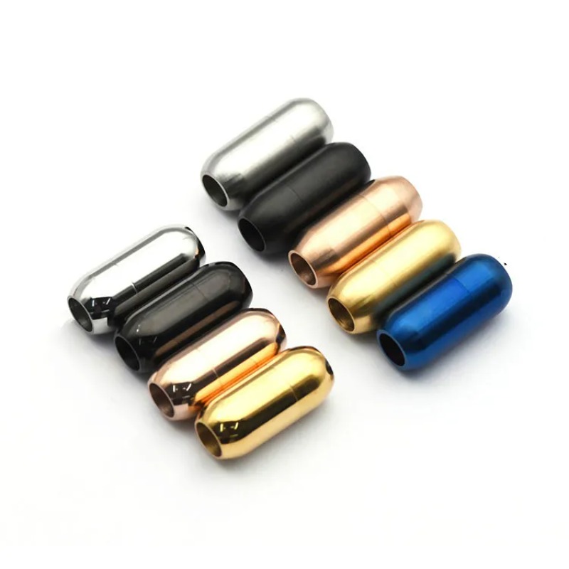 5Pcs/Lot Stainless Steel Magne - đánh giá và giá Leatherwork Diy