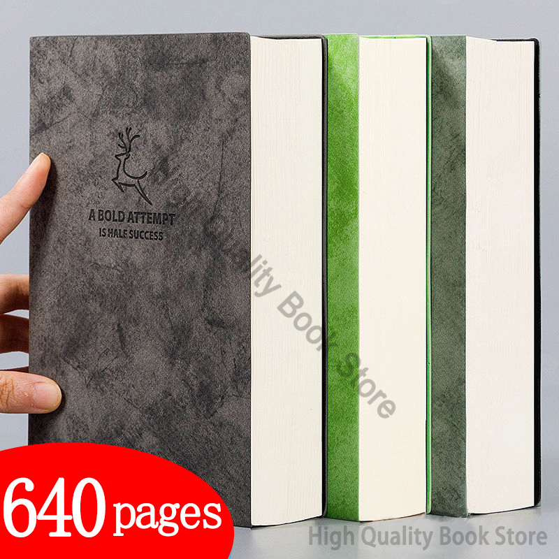 Super Thick Blank Book,80gsm,3 - đánh giá và giá Leatherwork Journal