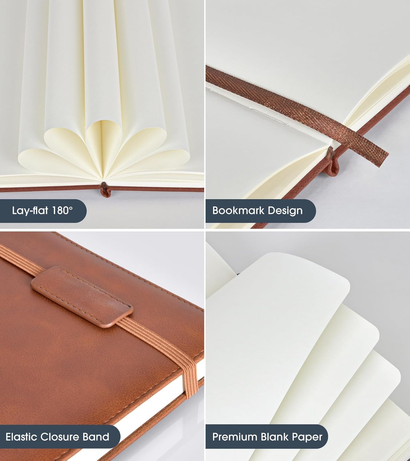 Vintage Leather Blank Journal  - đánh giá và giá Leatherwork Journal