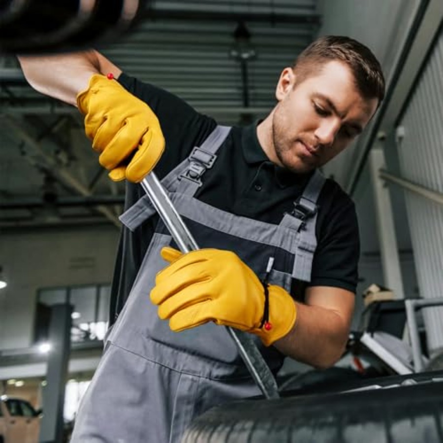 Leather Work Gloves for Men, 3 - đánh giá và giá Leveling Leatherworking
