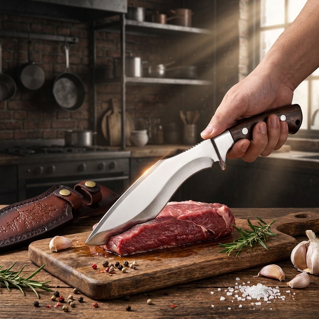 2026 model kitchen knife with  - đánh giá và giá Leatherwork Knives