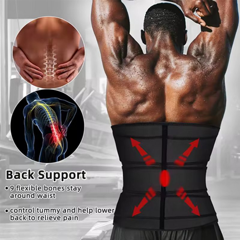 Men's Slimming Belt Waist Trai - đánh giá và giá Leather Workout Belt
