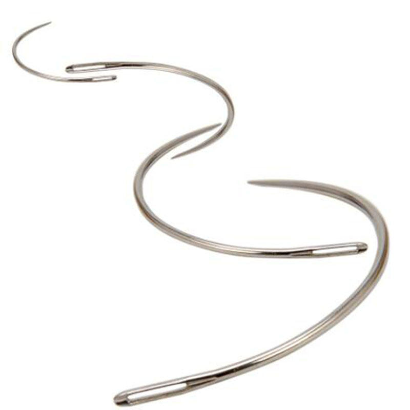 4Pcs Large Eye Curved Needles  - đánh giá và giá Leatherwork Hand Sewing Needles