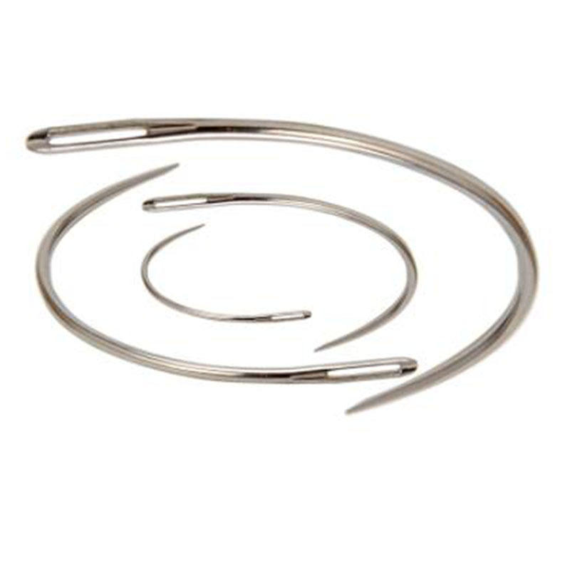 4Pcs Large Eye Curved Needles  - đánh giá và giá Leatherwork Hand Sewing Needles